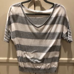 Maurices Contrast Striped Dolman Sweater